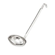 Κουτάλα βαθιά ράγας 32,5cm με INOX λαβή ιδανική για επαγγελματικές κουζίνες METANO