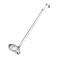 Κουτάλα σάλτσας ράγας 29cm με INOX λαβή ιδανική για επαγγελματικές κουζίνες METANO Κουτάλα σάλτσας ράγας 29cm με INOX λαβή ιδανική για επαγγελματικές κουζίνες METANO
