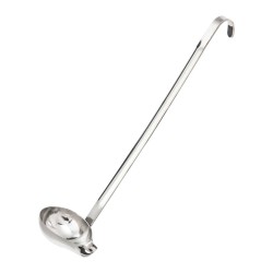 Κουτάλα σάλτσας ράγας 29cm με INOX λαβή ιδανική για επαγγελματικές κουζίνες METANO Κουτάλα σάλτσας ράγας 29cm με INOX λαβή ιδανική για επαγγελματικές κουζίνες METANO