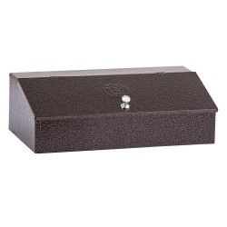 Καφεκούτι 3 θέσεων σφυρήλατο καφέ 18/0 μεγάλης αντοχής 28.5x15x9cm ιδανικό για χώρους μαζικής εστίασης METANO