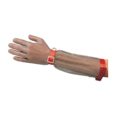 Μεταλλικό γάντι αγκώνα με λουράκι επαγγελματικό σε μέγεθος L DICK
