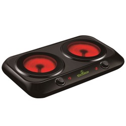 Εστία διπλή κεραμική 2400W MB2402M με έλεγχο θερμοκρασίας και λυχνία ένδειξης λειτουργίας Εστία διπλή κεραμική 2400W MB2402M με έλεγχο θερμοκρασίας και λυχνία ένδειξης λειτουργίας