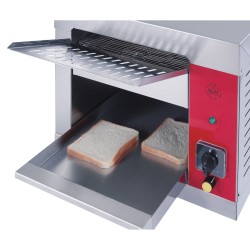 Κυλιόμενη τοστιέρα επαγγελματική με ανοξείδωτη αλυσίδα μεταφοράς 2500W ελληνικής κατασκευής M&M PROFESSIONAL