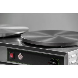 Κρεπιέρα ηλεκτρική διπλή Φ40 επαγγελματική ελληνικής κατασκευής με ενδεικτική λυχνία και γενικό διακόπτη λειτουργίας M&M PROFESSIONAL