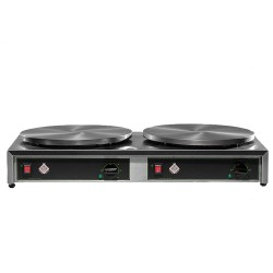 Κρεπιέρα ηλεκτρική διπλή Φ40 επαγγελματική ελληνικής κατασκευής με ενδεικτική λυχνία και γενικό διακόπτη λειτουργίας M&M PROFESSIONAL Κρεπιέρα ηλεκτρική διπλή Φ40 επαγγελματική ελληνικής κατασκευής με ενδεικτική λυχνία και γενικό διακόπτη λειτουργίας M&M PROFESSIONAL