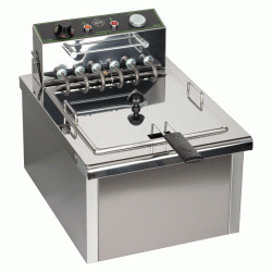 Επαγγελματική φριτέζα ελληνικής κατασκευής 6000W 12Lt με αποσπώμενο κάδο και ψηφιακό χρονόμετρο M&M PROFESSIONAL