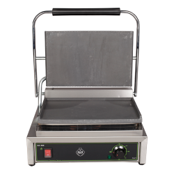 Ηλεκτρική τοστιέρα grill μονή GC Smart με γενικό διακόπτη λειτουργίας και αποσπώμενο λιποσυλλέκτη 3000W M&M PROFESSIONAL