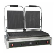 Ηλεκτρική διπλή τοστιέρα με ραβδώσεις 2x2300W και διακόπτη λειτουργίας M&M PROFESSIONAL 