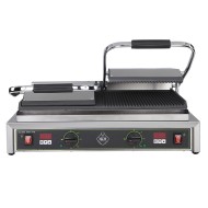 Ηλεκτρική τοστιέρα διπλή 2x2300W ραβδωτή και λεία επιφάνεια με ψηφιακό χρονόμετρο M&M PROFESSIONAL  Ηλεκτρική τοστιέρα διπλή 2x2300W ραβδωτή και λεία επιφάνεια με ψηφιακό χρονόμετρο M&M PROFESSIONAL