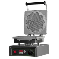 Ηλεκτρική βαφλιέρα μονή από μαντέμι με πλάκες μαργαρίτας ελληνικής κατασκευής με ψηφιακό χρονόμετρο 2200W M&M PROFESSIONAL Ηλεκτρική βαφλιέρα μονή από μαντέμι με πλάκες μαργαρίτας ελληνικής κατασκευής με ψηφιακό χρονόμετρο 2200W M&M PROFESSIONAL