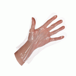 Γάντι πολυαιθυλενίου Hdpe 100τεμ διάφανο
