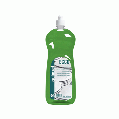 Υγρό πιάτων για πλύσιμο στο χέρι Ecco Verde 1,5L σε συσκευασία 2 τεμαχίων