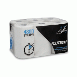 Χαρτί υγείας FLUTECH 2φυλλο 100% κυτταρίνη 12 τεμαχίων