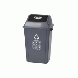 Κάδος απορριμάτων τετράγωνος χωρητικότητας 60Lit