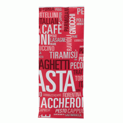 Κουβέρ "Pasta" με χαρτοπετσέτα διαστάσεων 38x38cm (125τεμ)