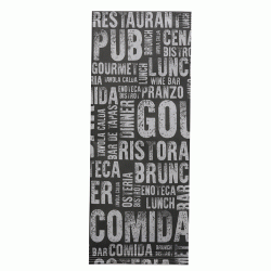 Κουβέρ "Gourmet" με χαρτοπετσέτα διαστάσεων 38x38cm (125τεμ)