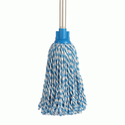 Σφουγγαρίστρα "Microfibra" μπλε-λευκό 180gr