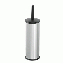 Πιγκάλ ανοξείδωτο WC κλειστό με μαύρη χειρολαβή  430 Πιγκάλ ανοξείδωτο WC κλειστό με μαύρη χειρολαβή  430