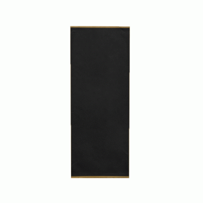 Κουβέρ "Ανθρακίτης" με χαρτοπετσέτα σε διάσταση 38X38cm (125τεμ)