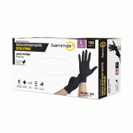 Γάντι νιτριλίου Extra αντοχής σε μαύρο χρώμα χωρίς πούδρα σε νούμερο L 100τμχ Γάντι νιτριλίου Extra αντοχής σε μαύρο χρώμα χωρίς πούδρα σε νούμερο L 100τμχ