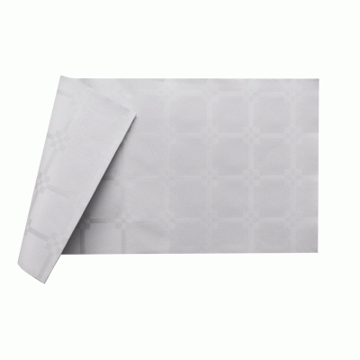 Τραπεζομάντηλο infibracover 100x100cm dama λευκό (50x3)