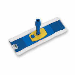 Παρκετέζα μήκους 45cm με βάση Microfibra σε μπλε χρώμα 