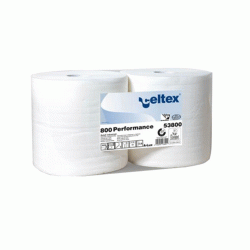 Επαγγελματικό ρολό καθαρισμού 800 φύλλων Performance 800 με κοπή 30cm