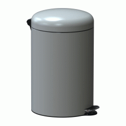 Κάδος απορριμμάτων με πεντάλ Soft Close χωρητικότητας 20lit σε λευκό χρώμα