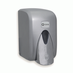 Σαπουνοθήκη αφρού πλαστική χωρητικότητας 500ml σε γκρι χρώμα