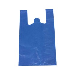 Τσάντα T-SHIRT σε μπλέ χρώμα 80cm σε συσκευασία 20 κιλών Τσάντα T-SHIRT σε μπλέ χρώμα 80cm σε συσκευασία 20 κιλών