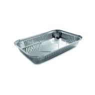 Σκεύος αλουμινίου R2L διαστάσεων 31.8x21.4x3.9cm χωρητικότητας 2380ml σε συσκευασία 5 πακέτων των 100 τμχ  Σκεύος αλουμινίου R2L διαστάσεων 31.8x21.4x3.9cm χωρητικότητας 2380ml σε συσκευασία 5 πακέτων των 100 τμχ