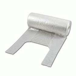 Τσάντα T-SHIRT διάφανη σε ρολό διαστάσεων 26+16x60cm πακέτο 5 ρολών Τσάντα T-SHIRT διάφανη σε ρολό διαστάσεων 26+16x60cm πακέτο 5 ρολών
