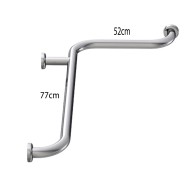 Χειρολαβή στήριξης για γωνία inox κατάλληλη για ΑΜΕΑ