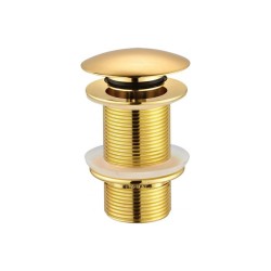 Βαλβίδα νιπτήρα pop-up σε χρυσό χρώμα Βαλβίδα νιπτήρα pop-up σε χρυσό χρώμα
