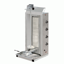 Μηχάνημα γύρου επαγγελματικό αερίου/υγραερίου διαστάσεων 48x50x110.5cm