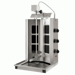 Ηλεκτρικός κεραμικός γύρος με 3 διακόπτες 4.200W διαστάσεων 48x50x87cm