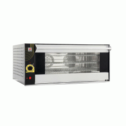 Φούρνος αέρος 5.0kW διαστάσεων 830x640x400mm με 3 θέσεις για τοποθέτηση 3 ταψιών
