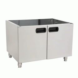 Ηλεκτρική φριτέζα μονή 10+10 kW διαστάσεων 80x70x30(46)cm