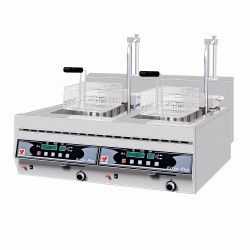 Aυτόματη ηλεκτρική φριτέζα 20 kW σειράς EASY FRY διαστάσεων 80x70x30(46)cm