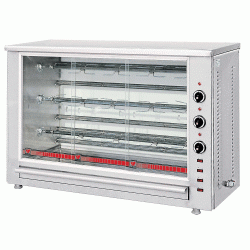 Ηλεκτρική ψησταριά-σουβλιέρα με 3 σούβλες για αρνί 9.5kW