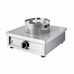 Γουόκ κινέζικο φλόγιστρο χαμηλό για εύκολη χρήση διαστάσεων 44x44x16cm