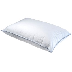 Μαξιλάρι Percale 100% βαμβακερό Down Proof 1000gr Δίγαζο Piping διαστάσεων 50x70 cm