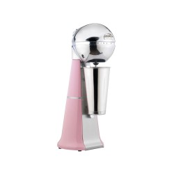 Φραπιέρα – Mixer Artemis  Επαγγελματική, Επιτραπέζια, σε ροζ χρώμα, vintage αισθητικής, αθόρυβης κίνησης, Retro A-2001/PNK, Ελληνικής κατασκευής