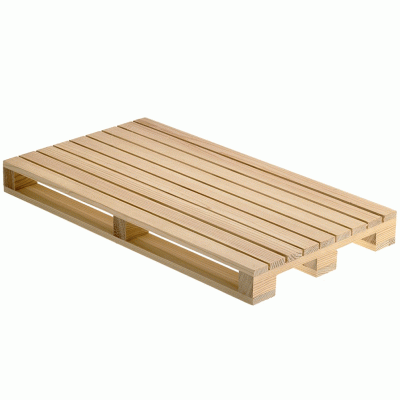 Ορθογώνια ξύλινη παλέτα σερβιρίσματος 35x20x3.5cm Ιταλικής κατασκευής Leone