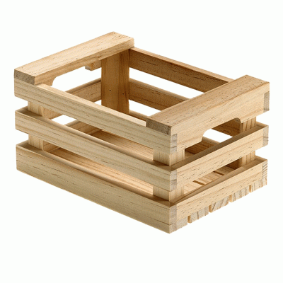 Επιτραπέζιο ξύλινο τελάρο σερβιρίσματος 25x17x10cm Ιταλικής κατασκευής Leone