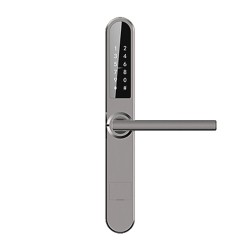 Κλειδαριά airbnb ultra slim bluetooth με ψηφιακό πληκτρολόγιο αφής σε γκρι χρώμα ΙΡ55