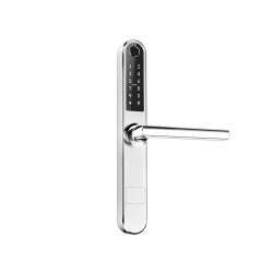 Κλειδαριά airbnb ultra slim bluetooth με ψηφιακό πληκτρολόγιο αφής σε ασημί χρώμα ΙΡ55