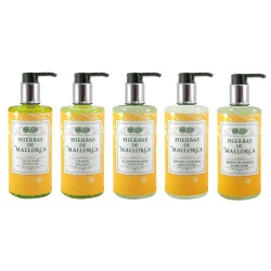 Αφρόλουτρο της σειράς HIERBAS MALLORCA σε μπουκάλι 350ml με άρωμα Μεσογείου