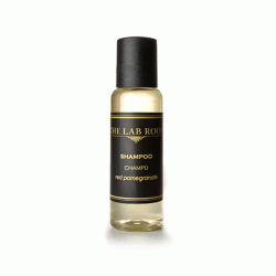 Σαμπουάν μαλλιών της σειράς The Lab Room σε μπουκαλάκι 37ml με άρωμα κόκκινο ρόδι