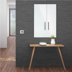 Γυάλινο θερμαντικό σώμα λευκό Stiebel Eltron RH Eco Design 700W οριζόντιας ή κάθετης τοποθέτησης διαστάσεων 60x140x4.9cm